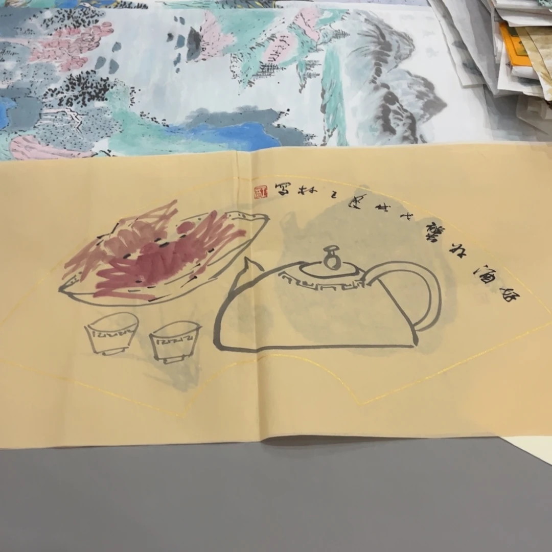 国画ZH精品国画单幅任发