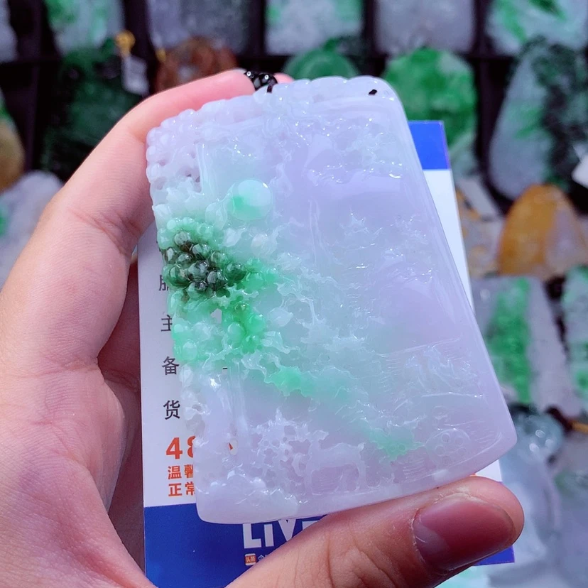 【闪购商品】翡翠颈饰未镶嵌挂件