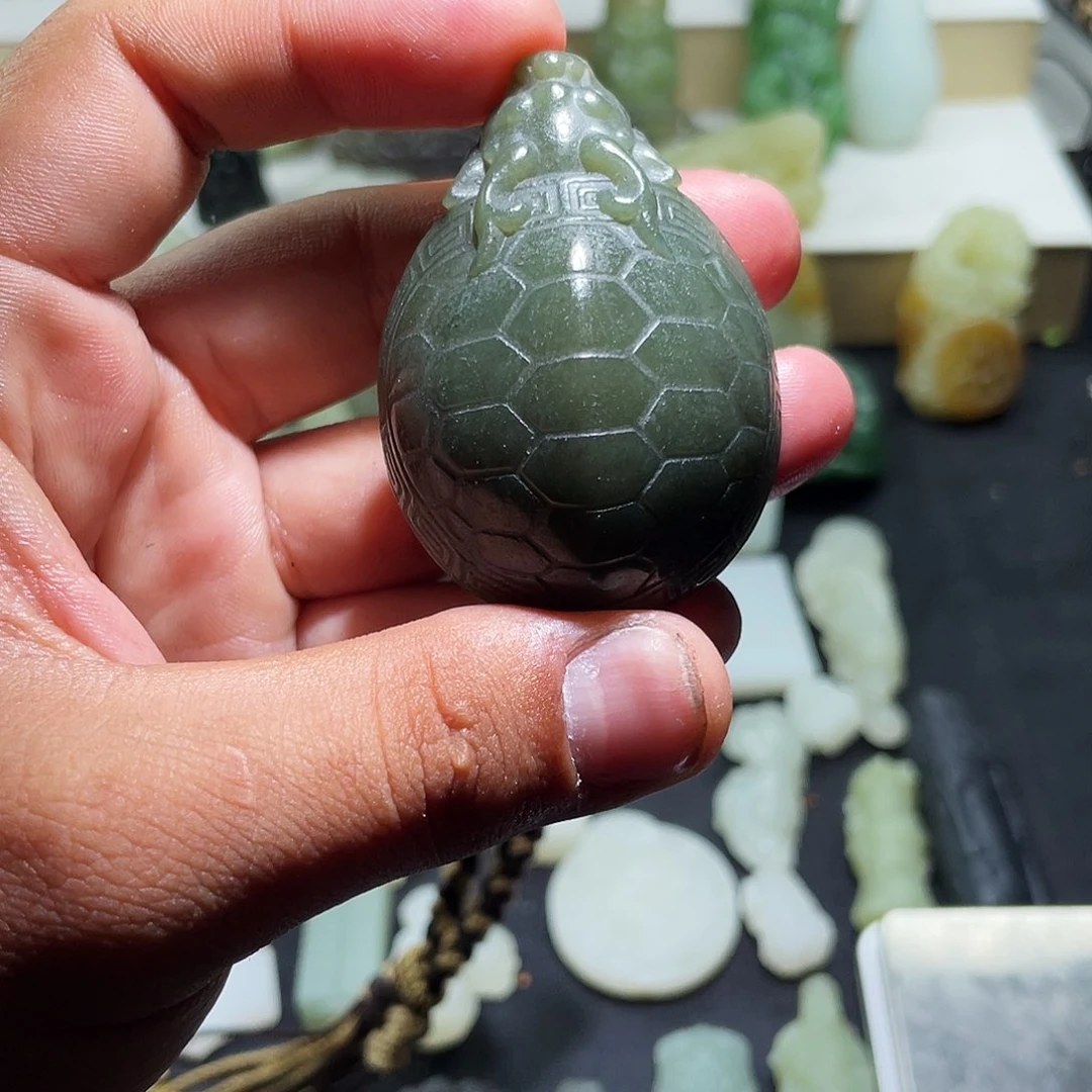 黑曜岩未镶嵌手链