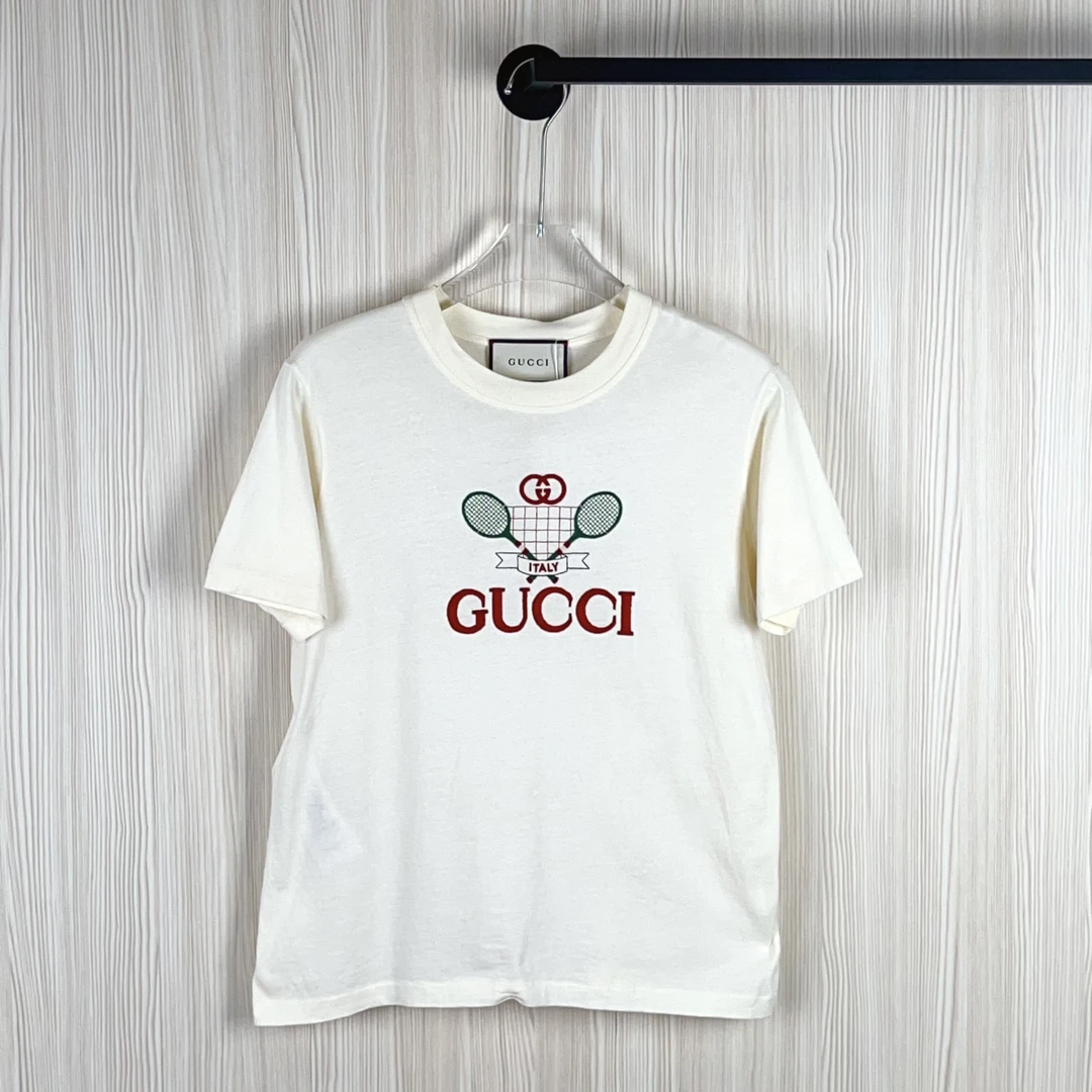 99新 GUCCI/古驰 安洁利严选短袖 尺码XS成色看直播GSS26804