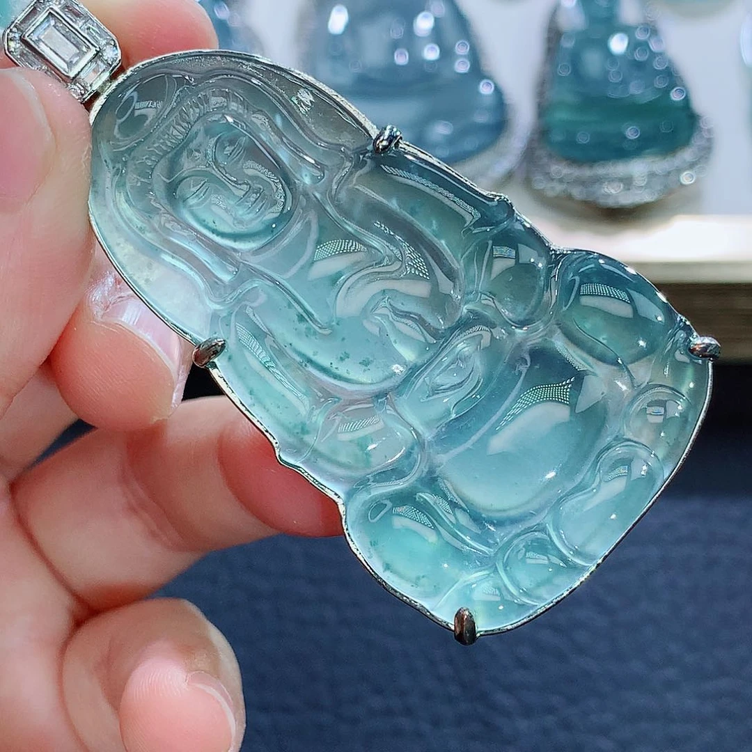未镶嵌挂件翡翠翡翠