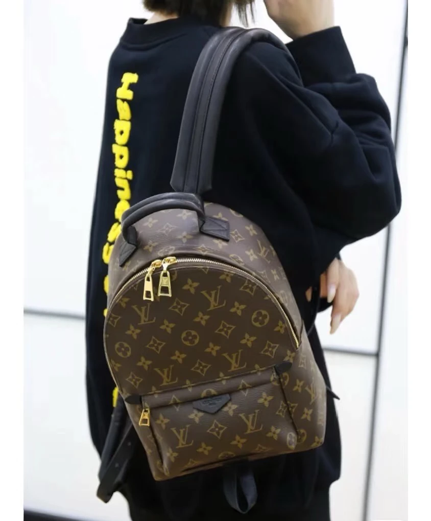 95新 LouisVuitton/路易威登 现代款双肩小书包现代款小号全原