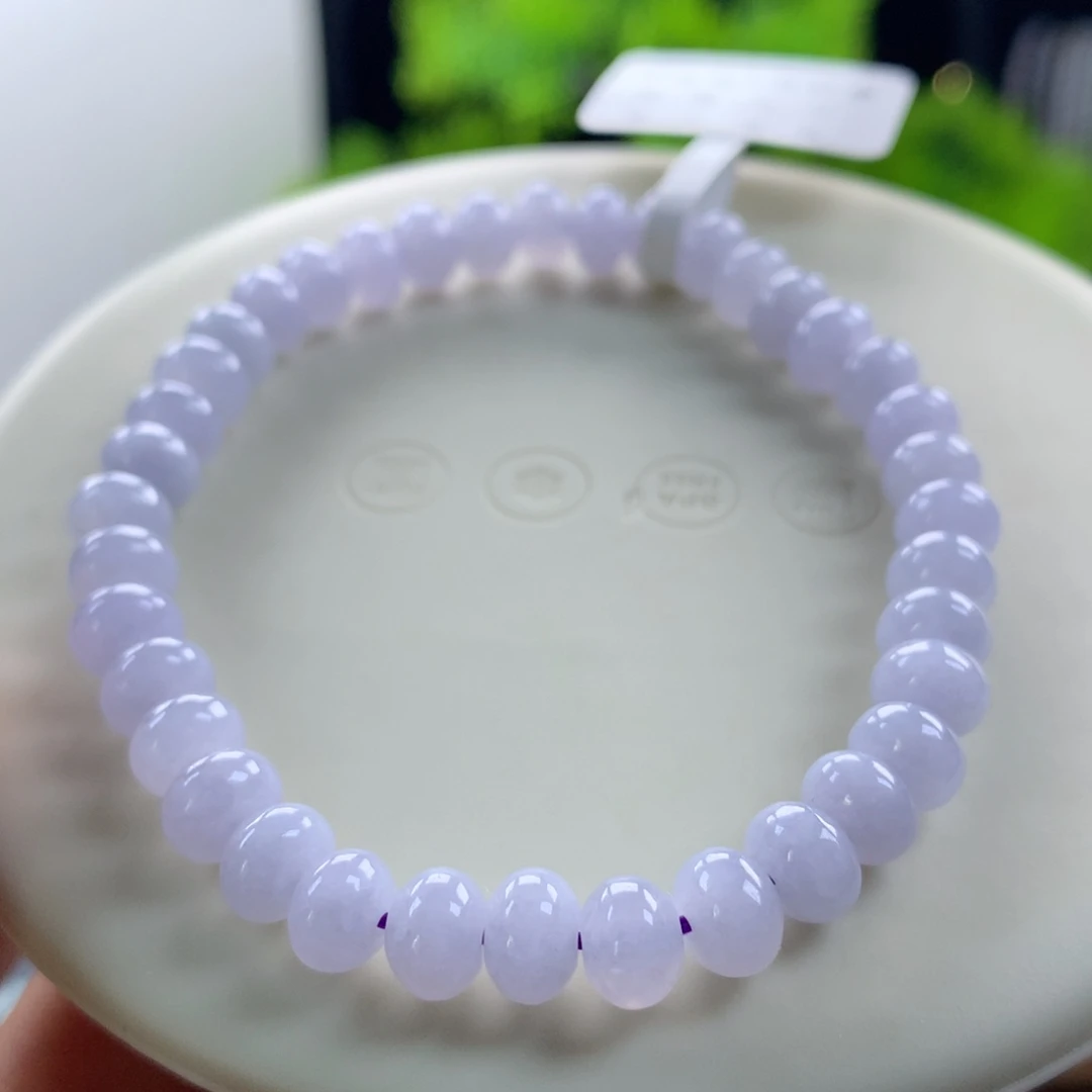 翡翠未镶嵌手链卡6.5
