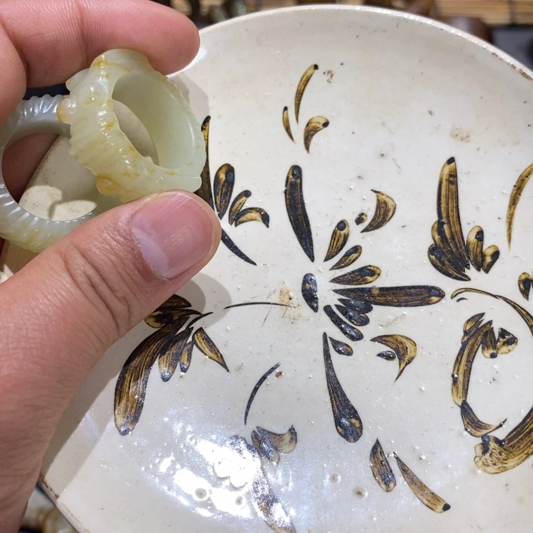 瓷片一**花白底印花好物推荐