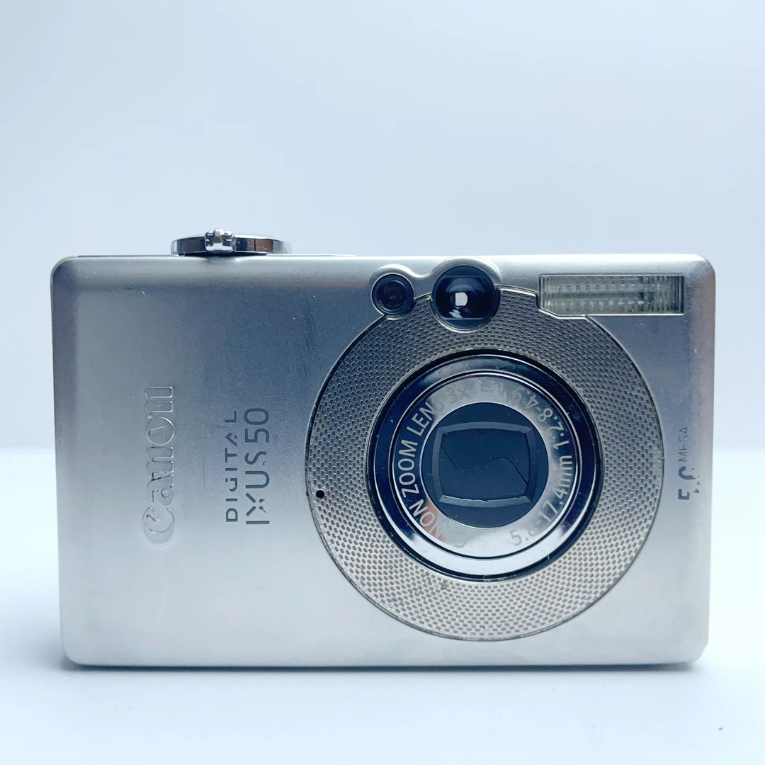 9新 Canon/佳能 ixus50 小方块500万像素热门冷白氛围ccd数码相机