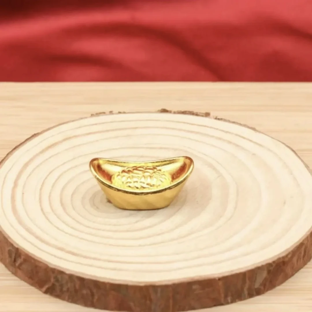 【士鸿】实心龟背小元宝茶桌摆件压缸创意家居装饰装饰品摆件客厅