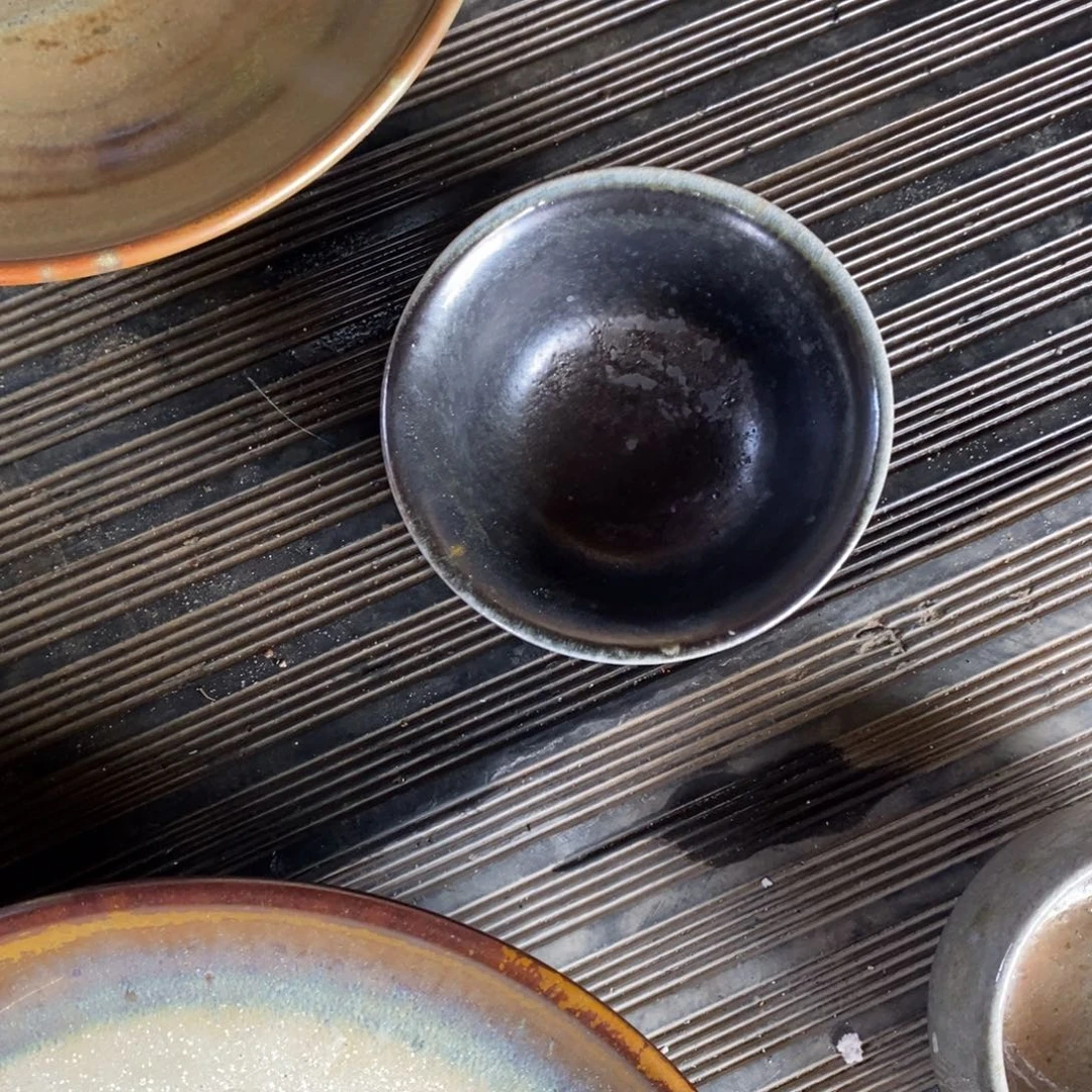 ****森浪鬼柴烧釉陶美器