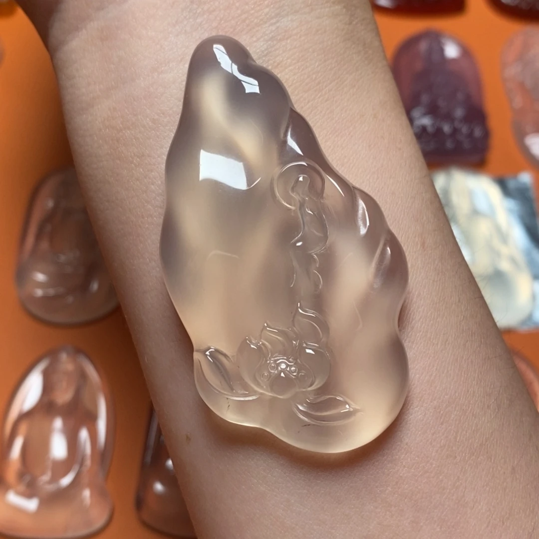 玛瑙/玉髓吊坠未镶嵌