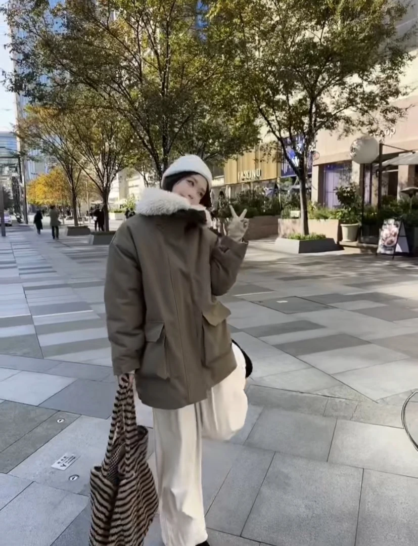 赵露思同款派克外套