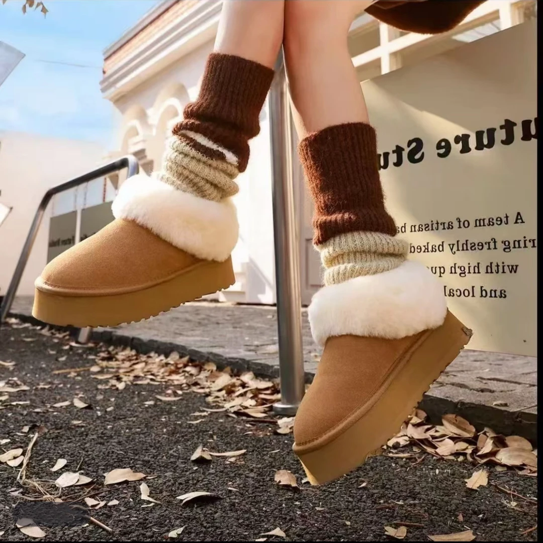 【雪地靴合集】真皮毛一体男女同款澳洲皮毛一体雪地靴