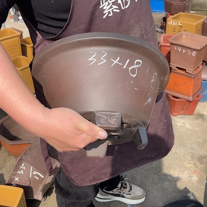 紫砂花盆日*紫砂等传统