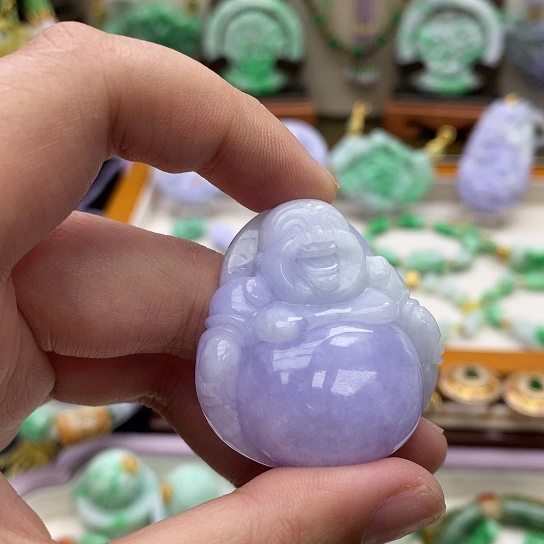 翡翠未镶嵌颈饰吊坠