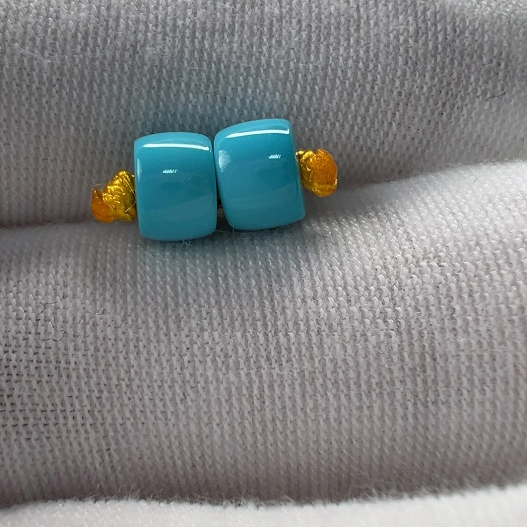未镶嵌绿松石直切珠6mm