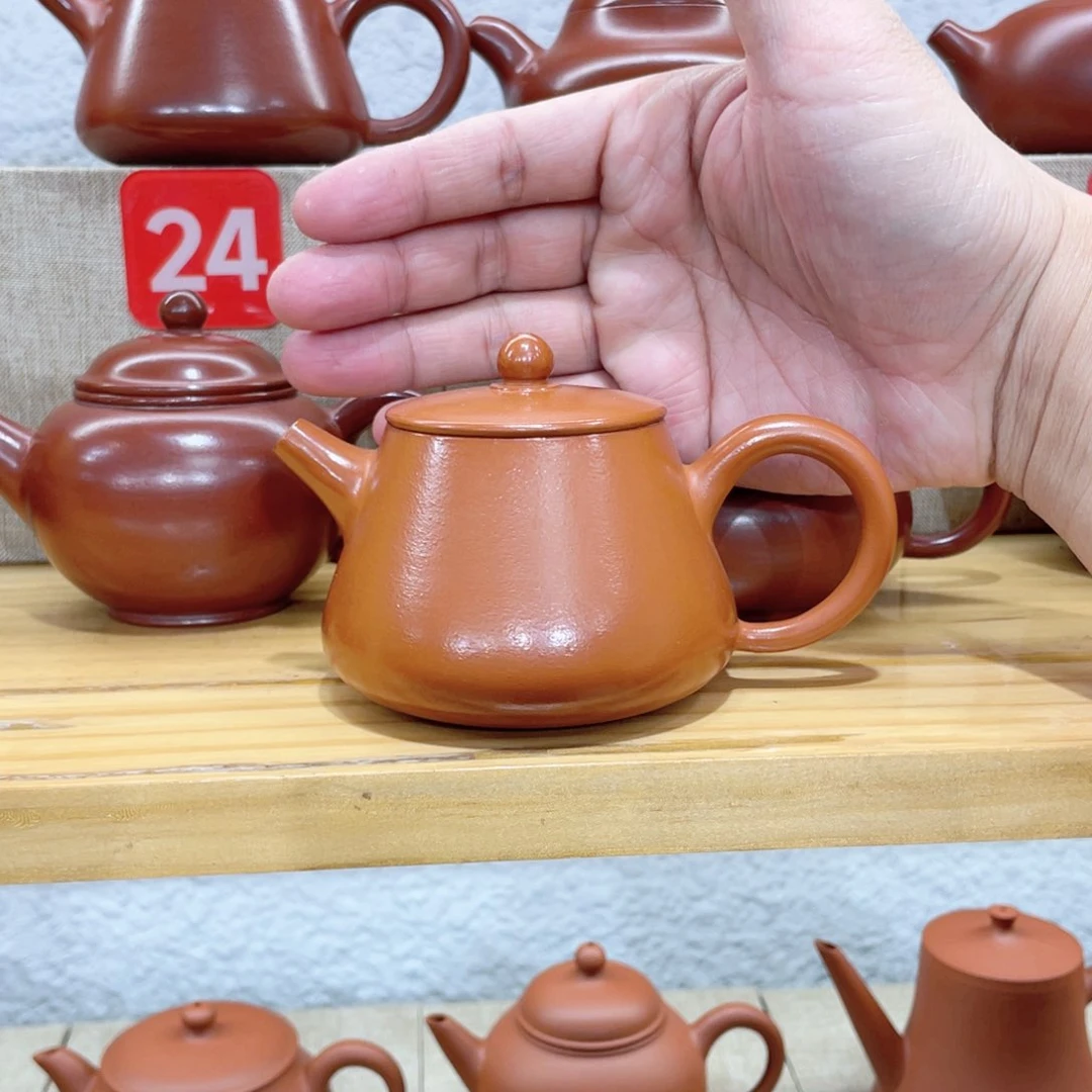 茶壶紫砂郭*小红泥石瓢……