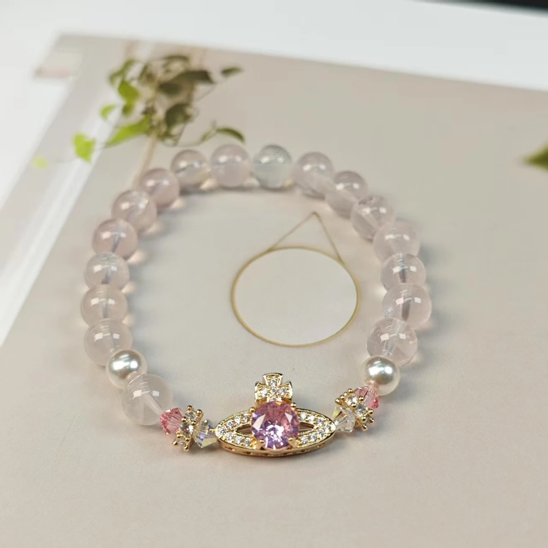 【西太太星球】粉水晶手链7+(多样发其一) XF130