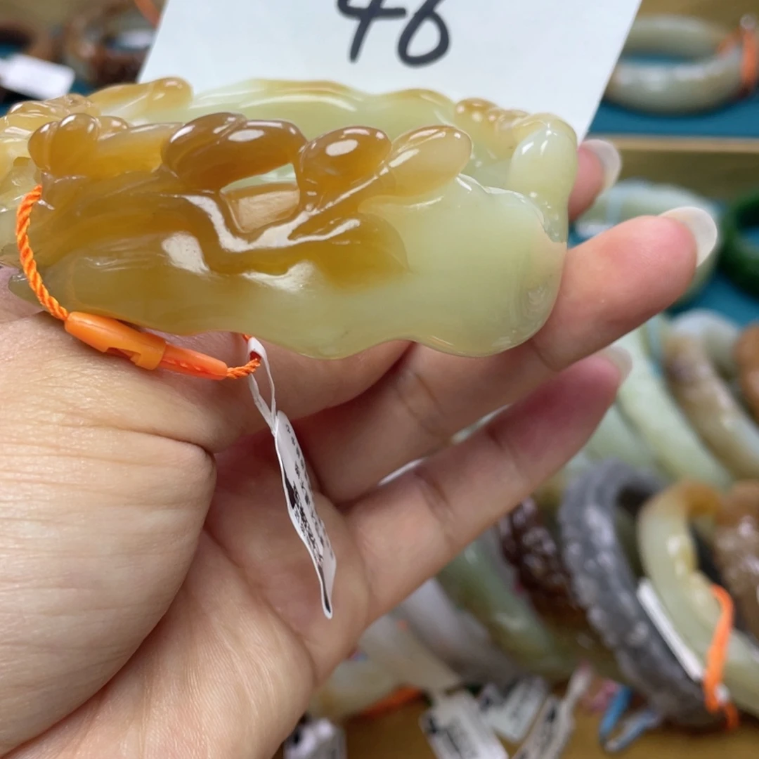 未镶嵌手镯和田玉圈口58