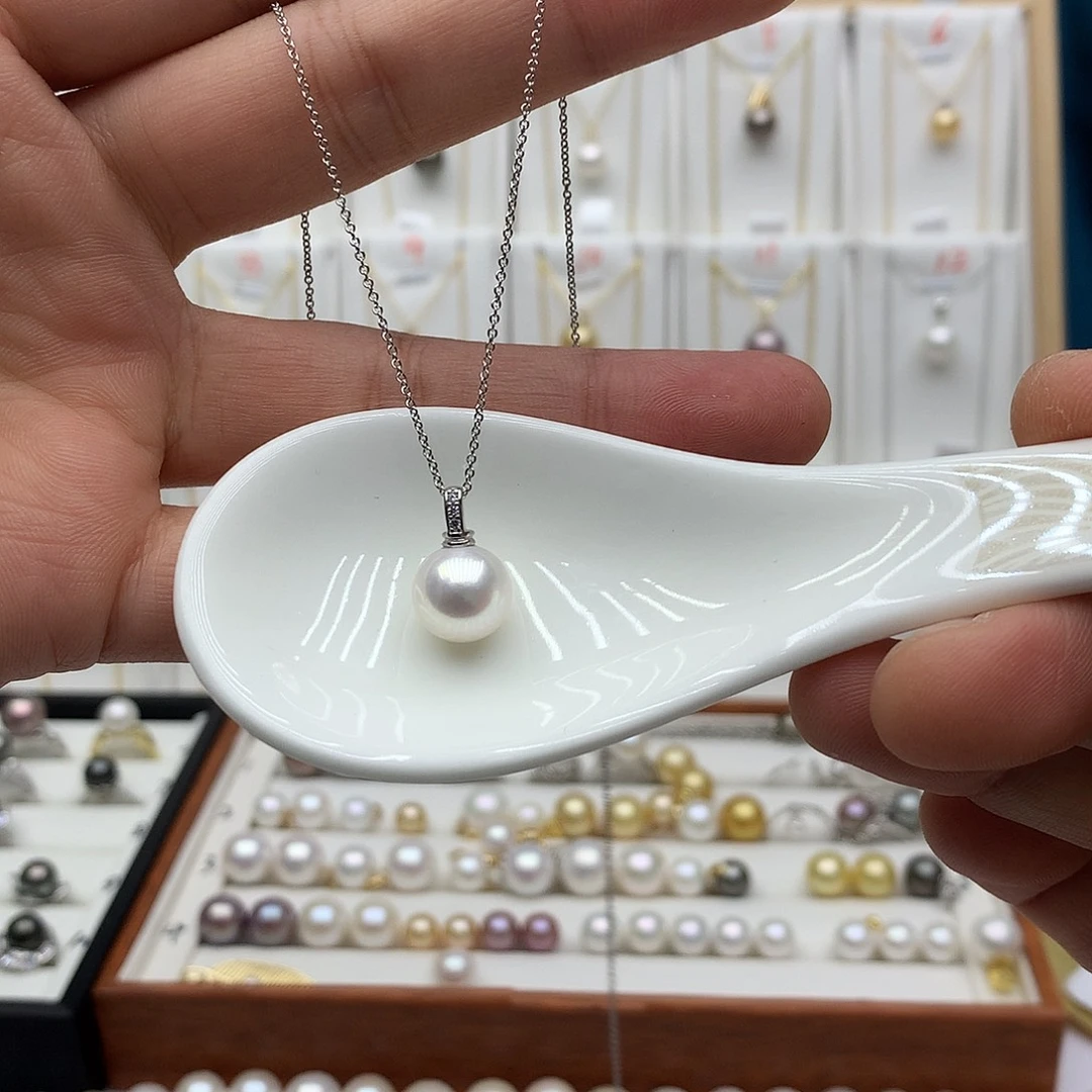 诺***吊坠(赠链)银S925镶嵌淡水珍珠