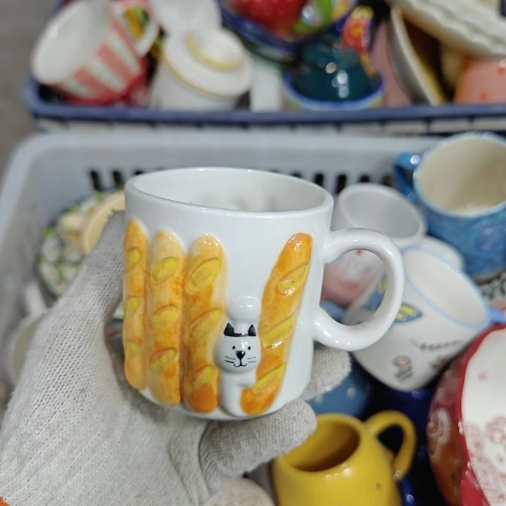 欧式陶瓷餐具杯碗盘微瑕介意慎拍