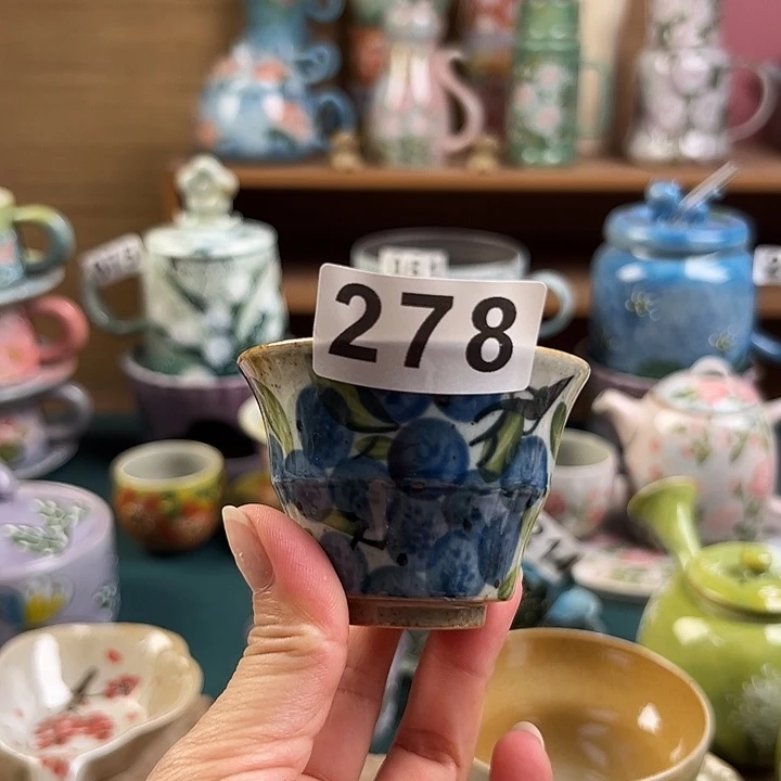 小***美景德镇陶瓷手绘作品278