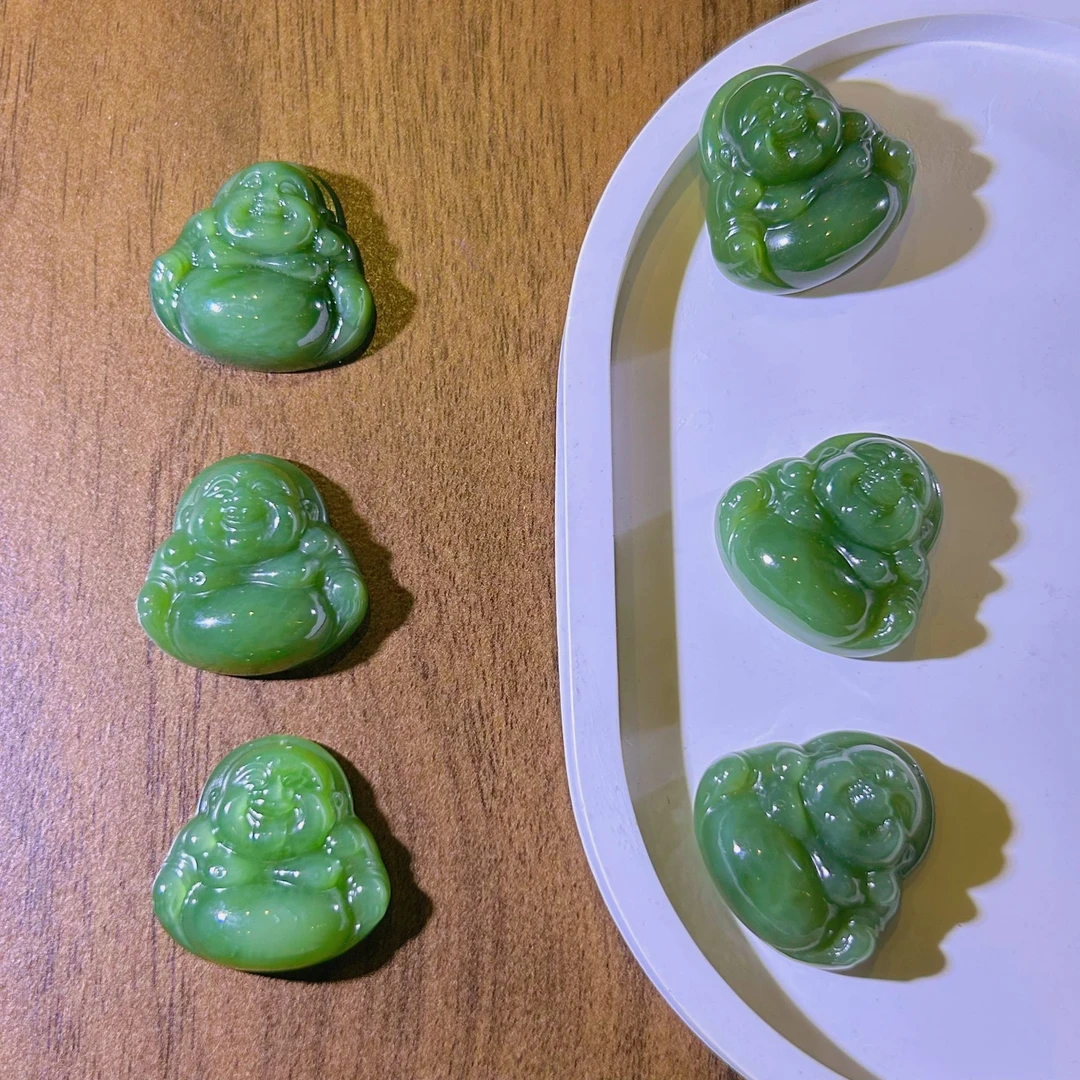 天然和田玉(碧玉)颈饰-多样性发一HTY604-不退不换