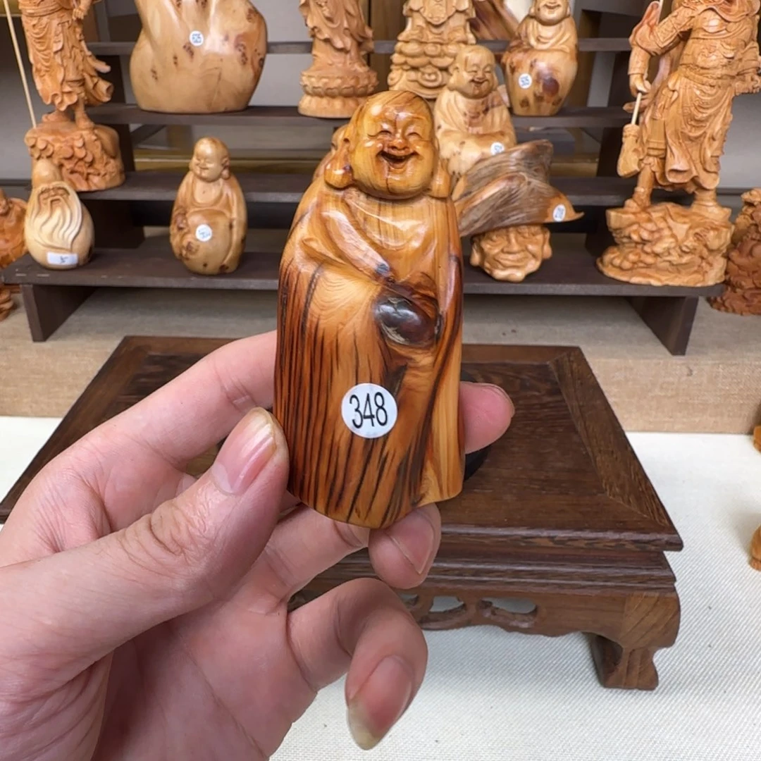 崖柏小木匠艺雕一物一拍