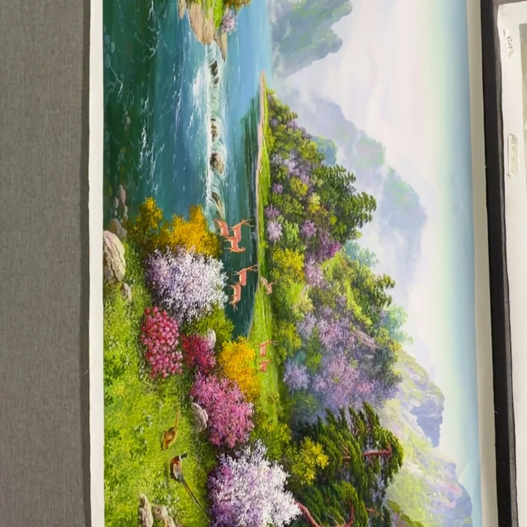 油画加油加油努力加油努力