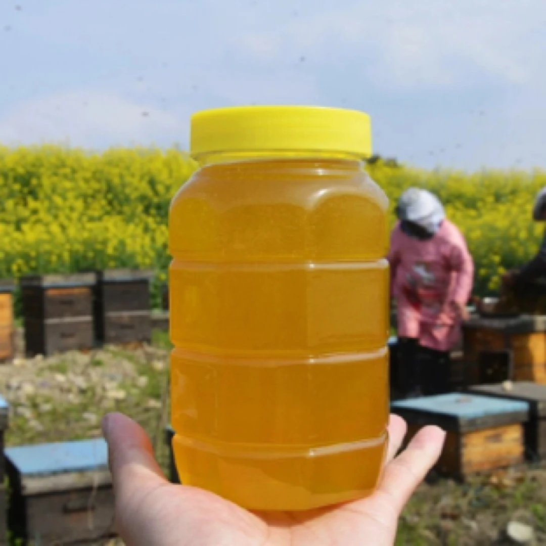 农家新鲜油菜花蜜 自然花香 成熟土蜂蜜