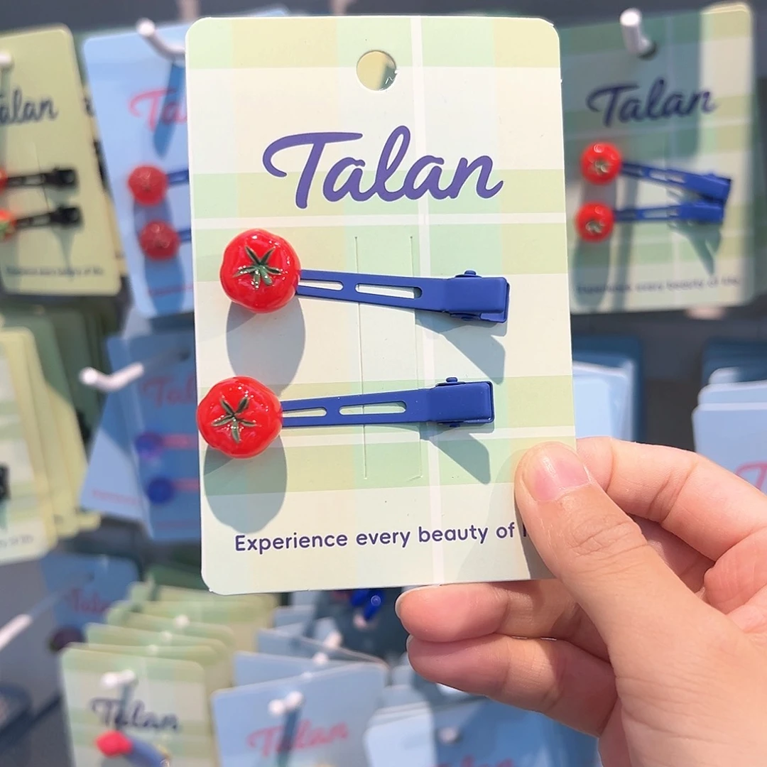 布艺铁合金番茄压夹