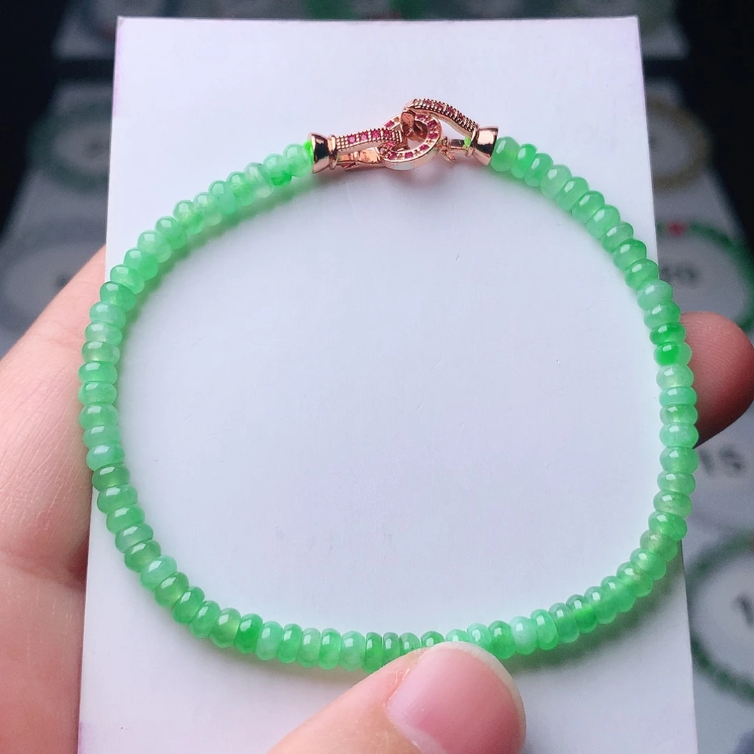 翡翠未镶嵌手链翡翠