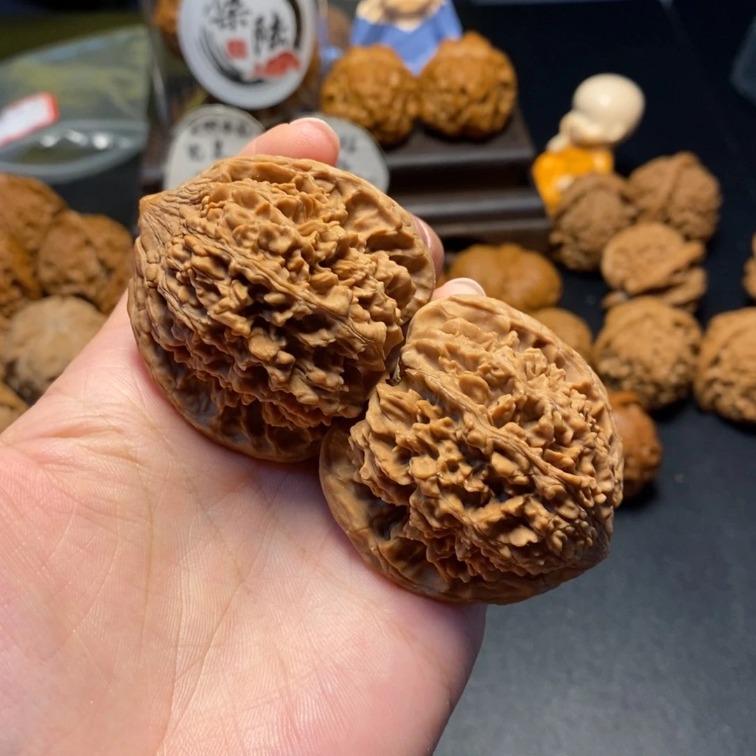 文玩核桃把件46号满天星46尺