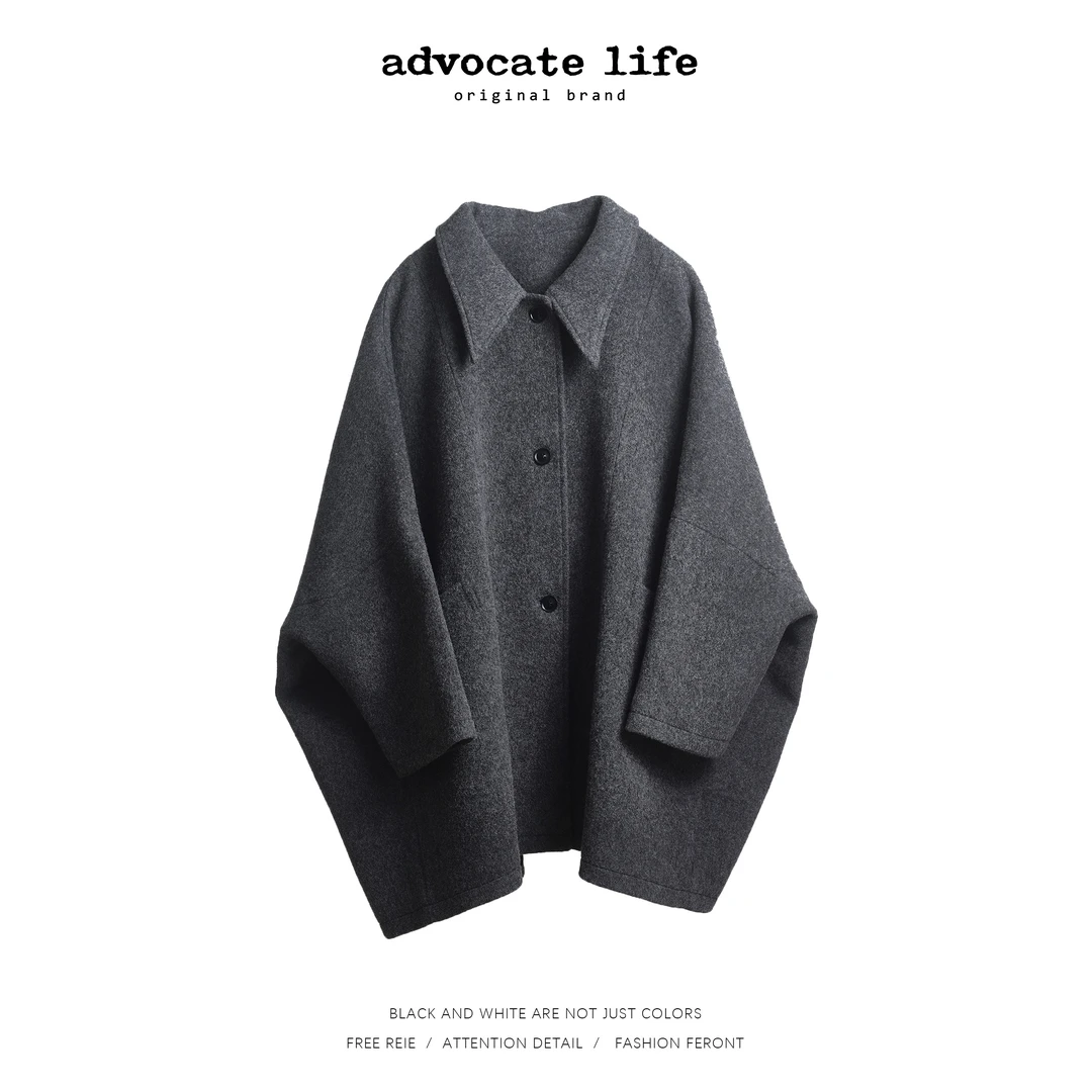 Advocatelife秋冬新品设计师款潮牌女装外套妮子小众百搭JQ372184