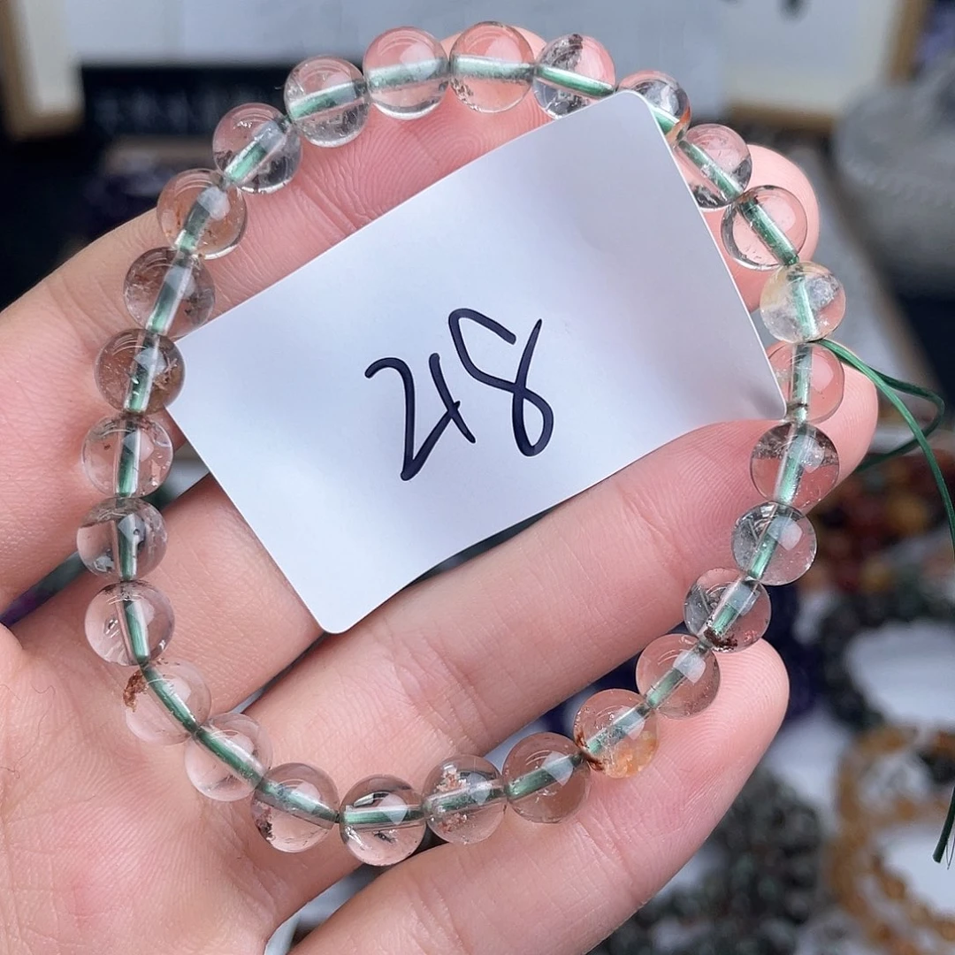 水晶手串未镶嵌天然