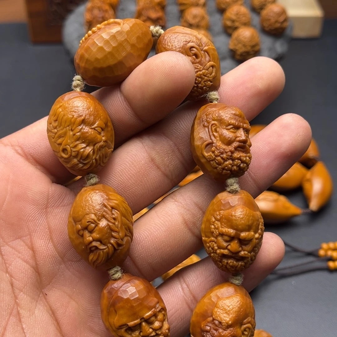 橄榄核手串达摩七祖