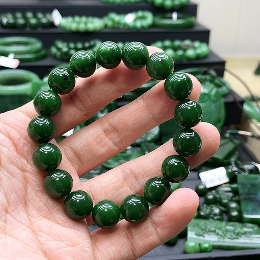 【闪购商品】和田玉（碧玉）手链未镶嵌