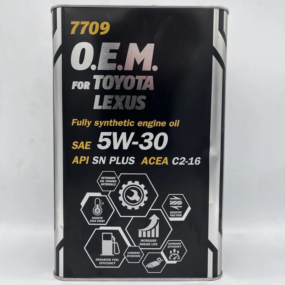 Mannol曼络5W-30原包装进口OEM丰田雷克萨斯SNPLUS专用全合成机油