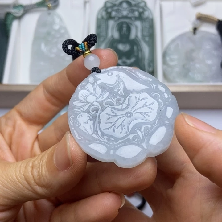 颈饰未镶嵌翡翠翡翠