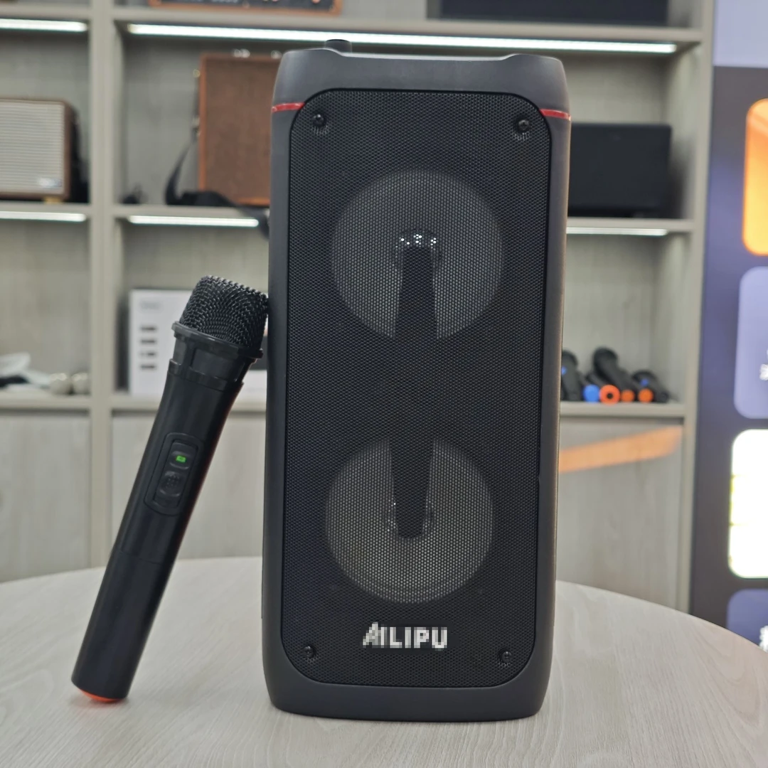 【无线单麦】M-4Q音箱K歌手提低音炮便携式双喇叭广场舞音响