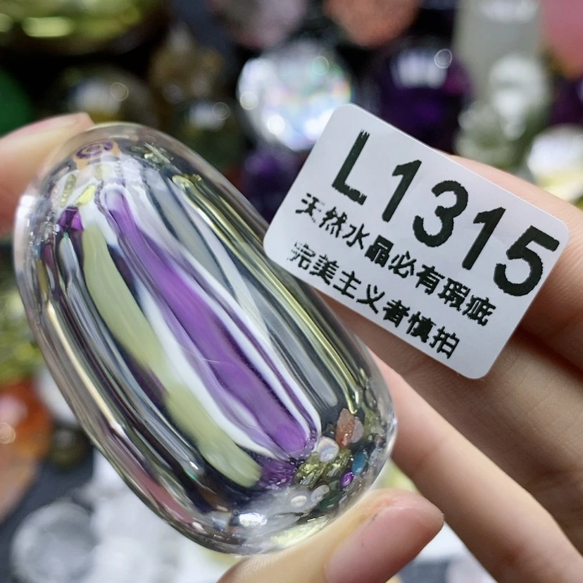 【闪购商品】未镶嵌珠宝半成品水晶无**净手把件