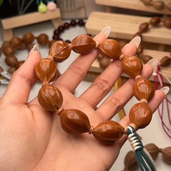 说***笑橄榄核手串/手链梅林铁核梅林发货