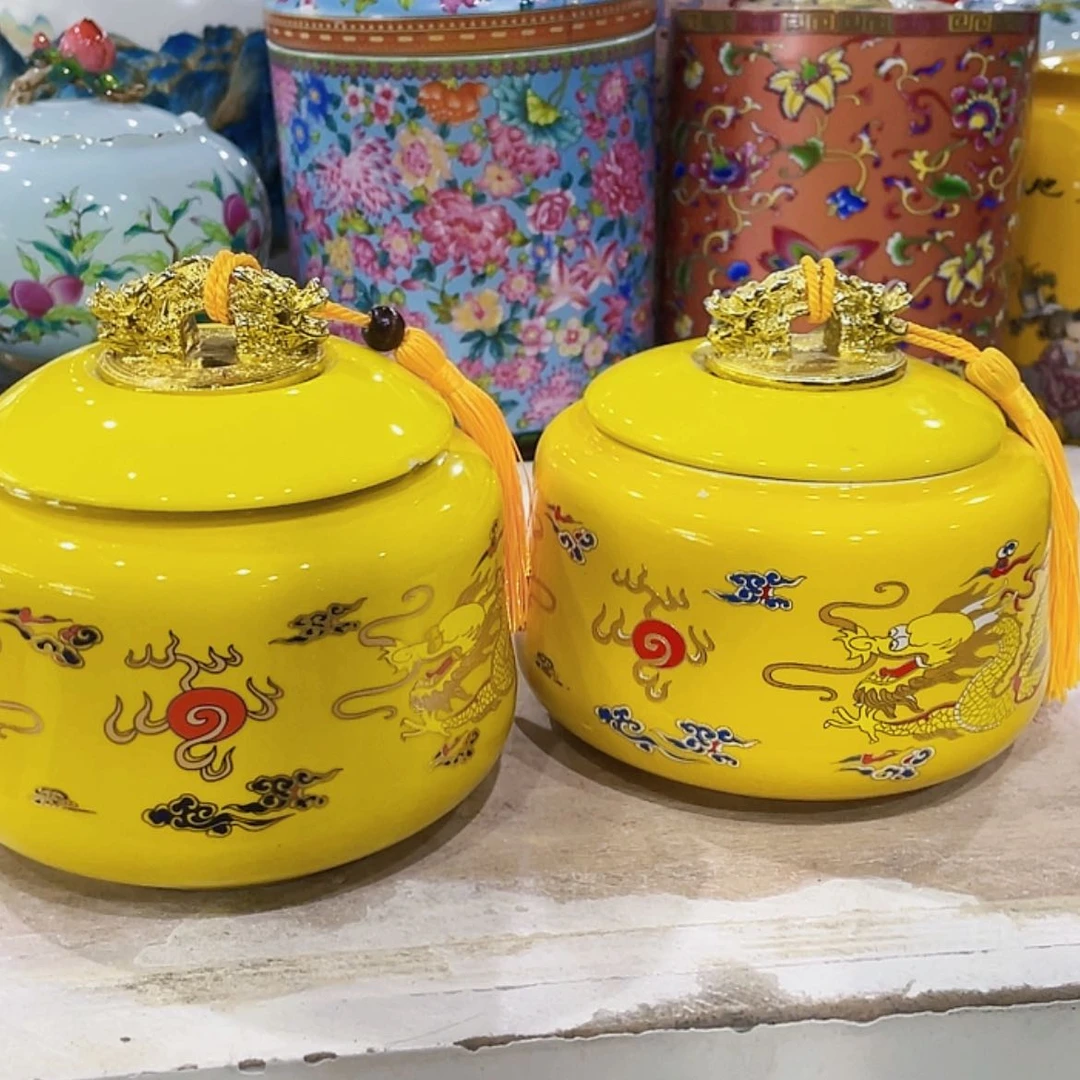 【闪购商品】罐陶瓷茶叶罐密封罐