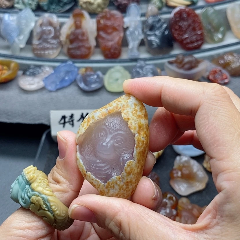【闪购商品】未镶嵌吊坠定制玛瑙