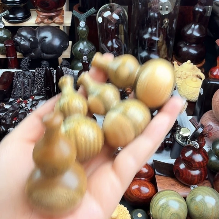 冀***姐木绿檀葫芦4个木木木