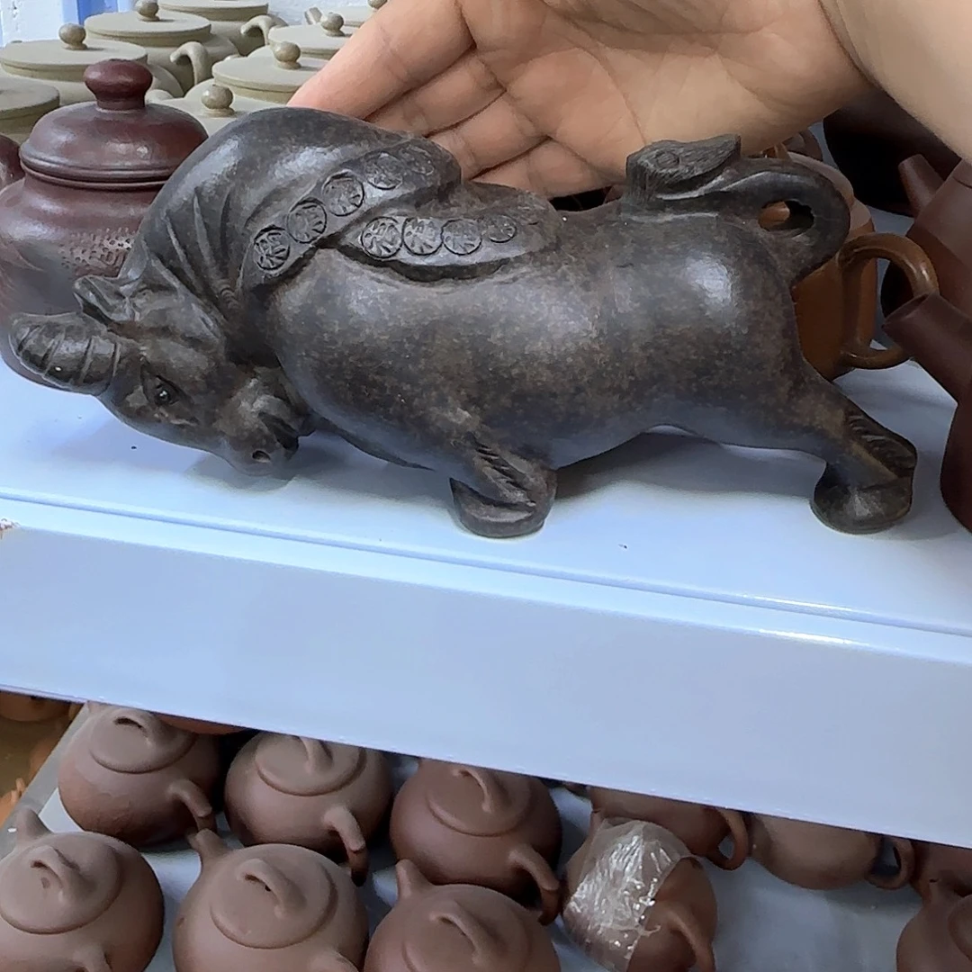 茶壶紫砂宜兴紫砂壶瑕疵处理