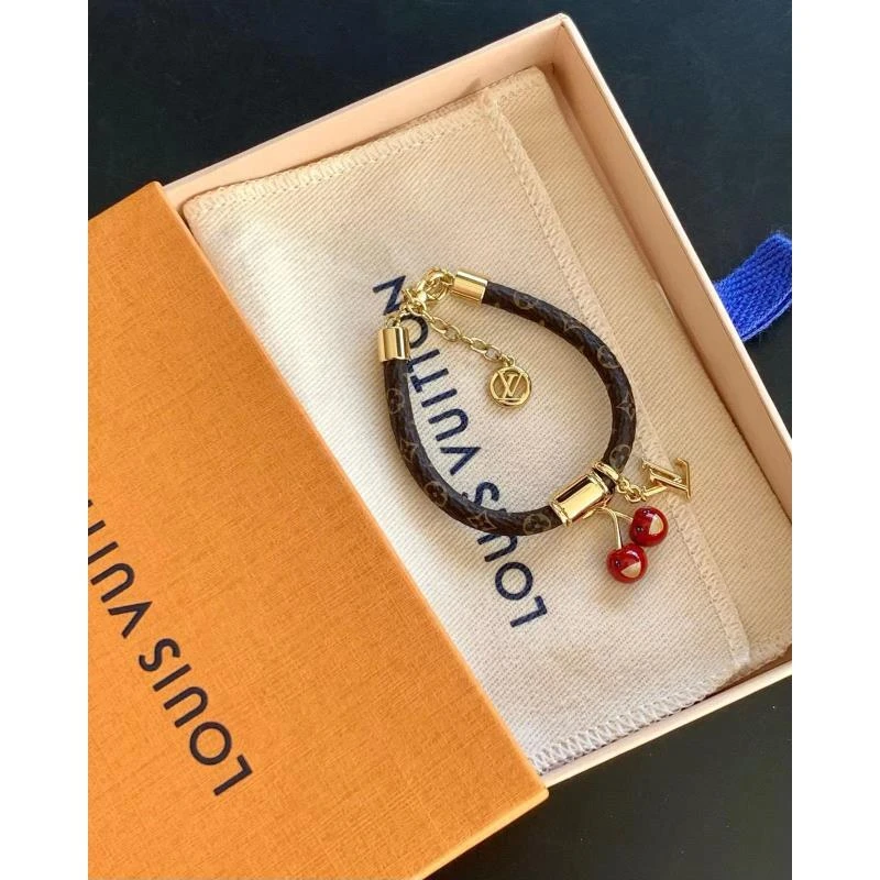 未使用 LouisVuitton/路易威登  村上隆樱桃手链