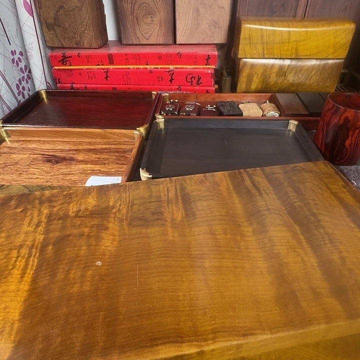 用***2纯手工制作工艺茶盘