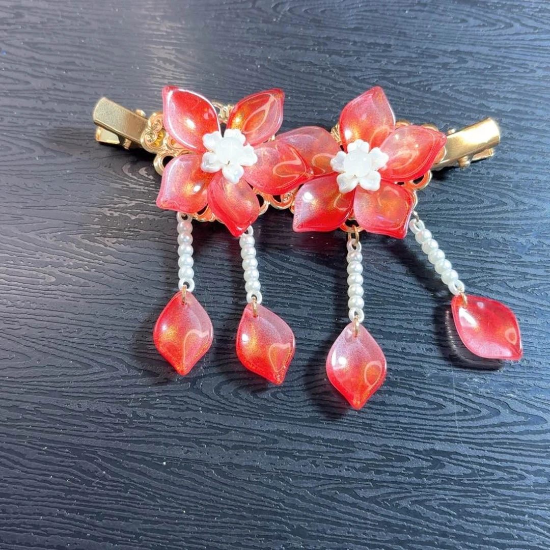 铁合金仿水晶古风琉璃发簪闪购