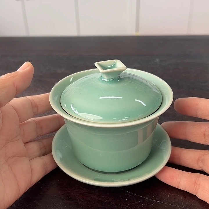 云间青瓷龙泉小米茶器