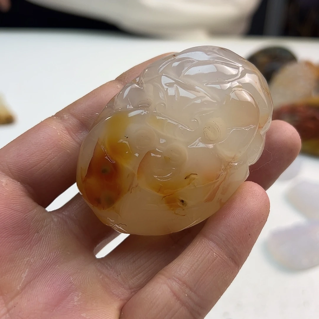 玛瑙/玉髓合金颈饰