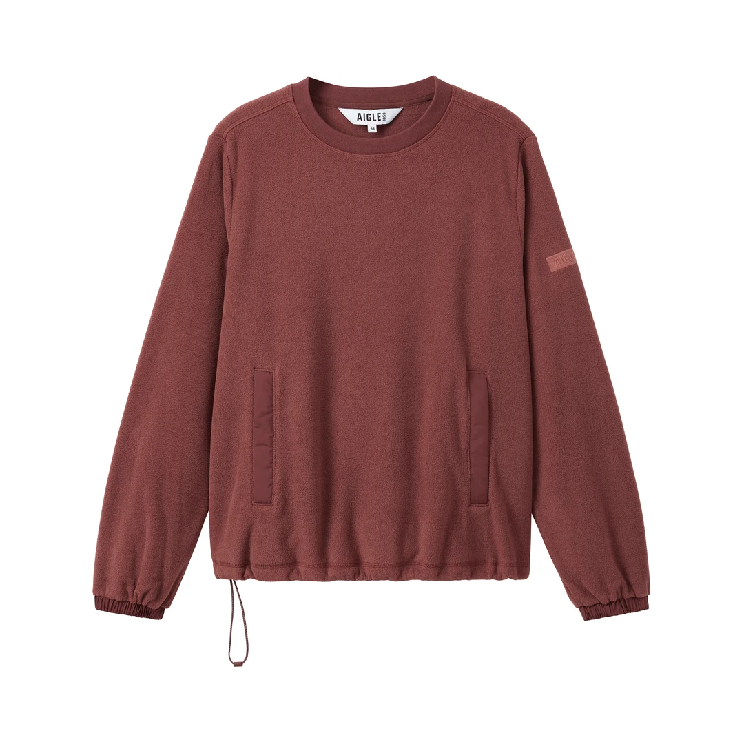 【25年秋冬新款】AIGLE艾高户外Polartec保暖抓绒衣女BP35