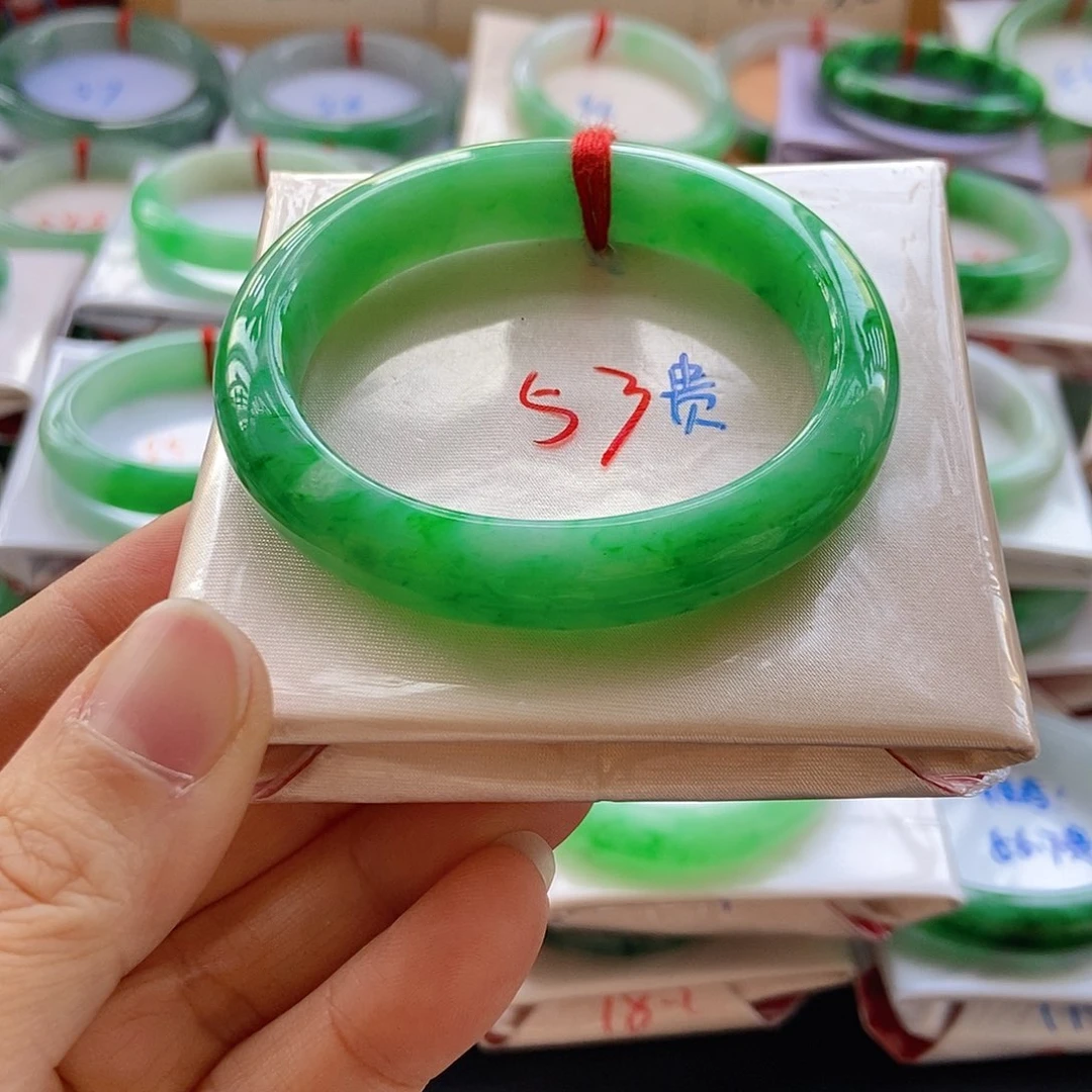 未镶嵌手镯翡翠鱼*摆手镯